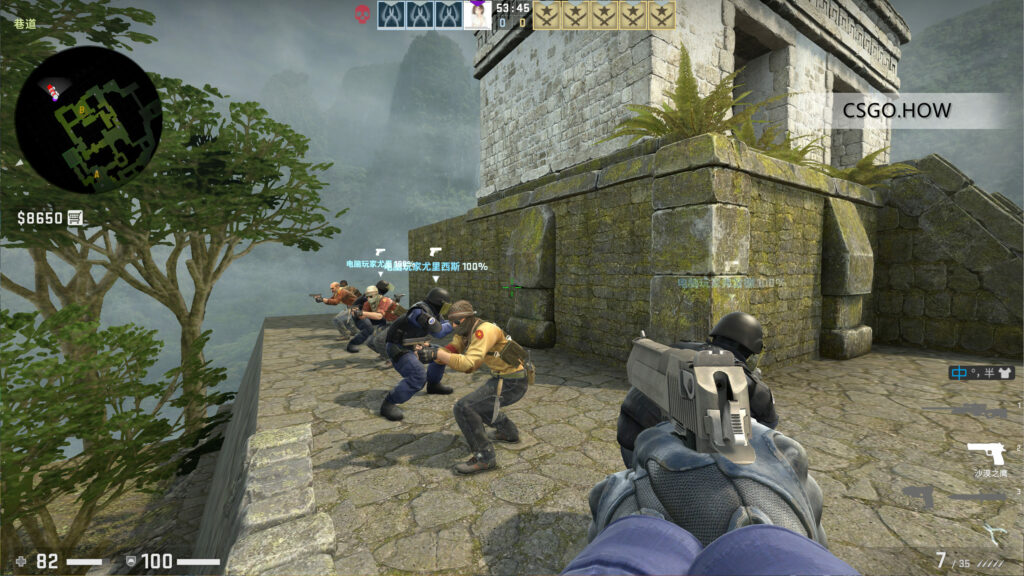 CSGO BOT指令 机器人相关控制台指令代码