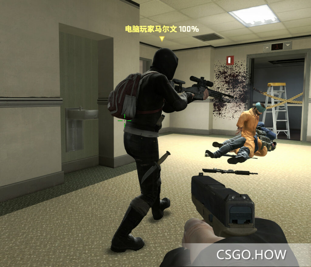 CSGO设置队友头上显示  位置和信息指令