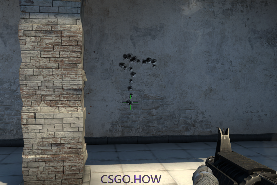 CSGO枪械弹道-CSGO新手教学后坐力机制的详解
