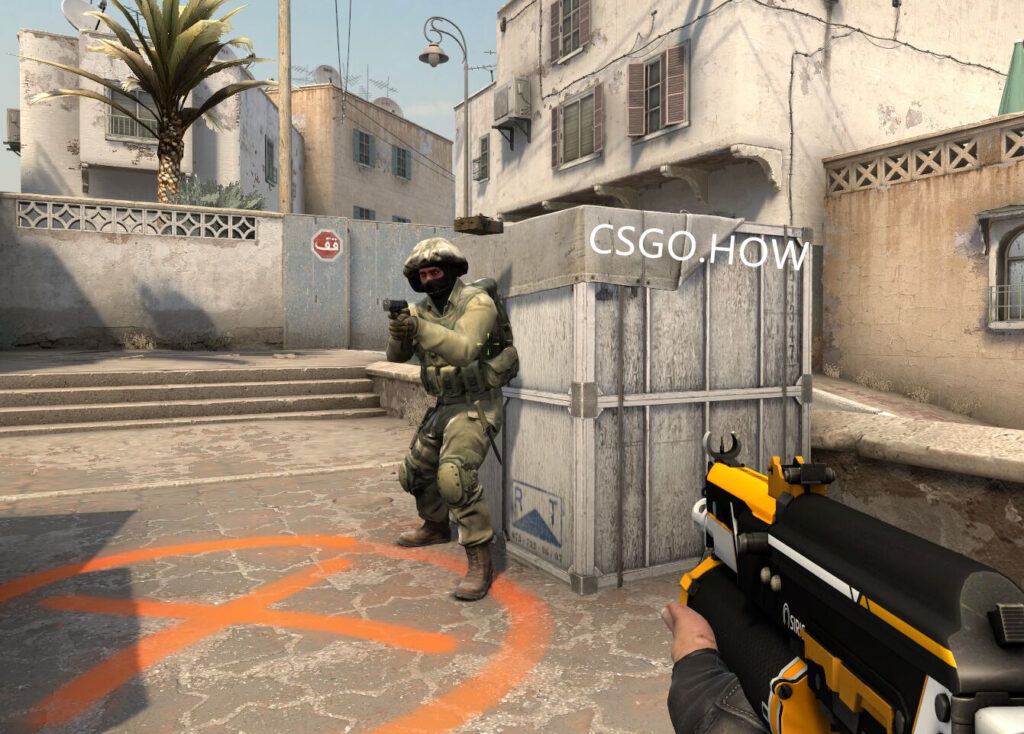 CSGO显示下包区域 以及空中C4下包方法