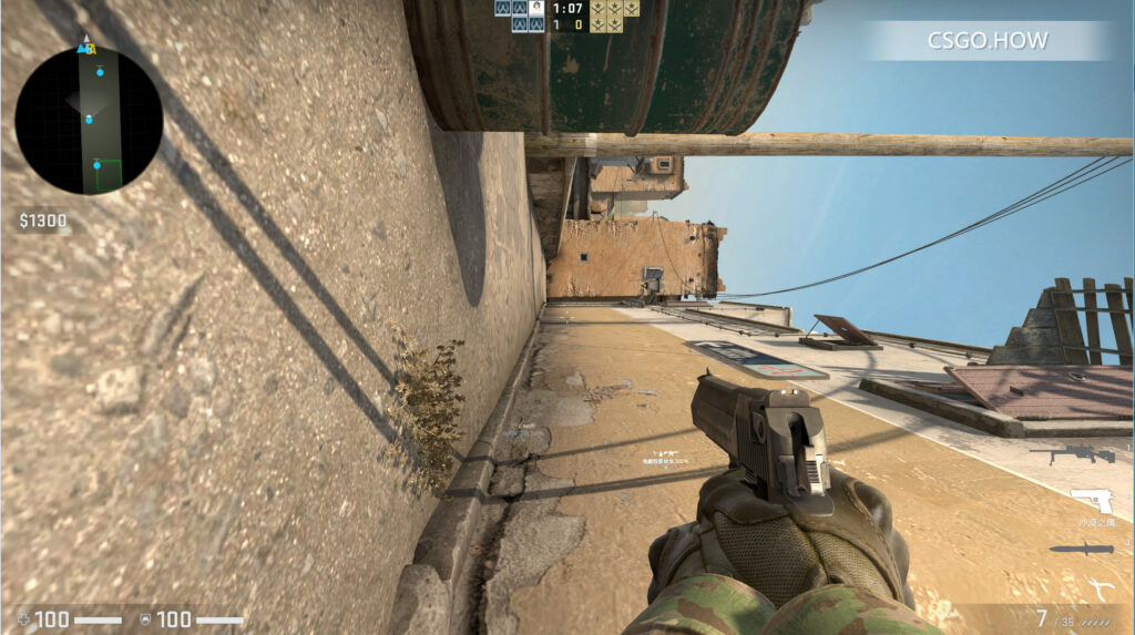 震惊！CSGO可以探头peek了？ CSGO恶搞地图推荐