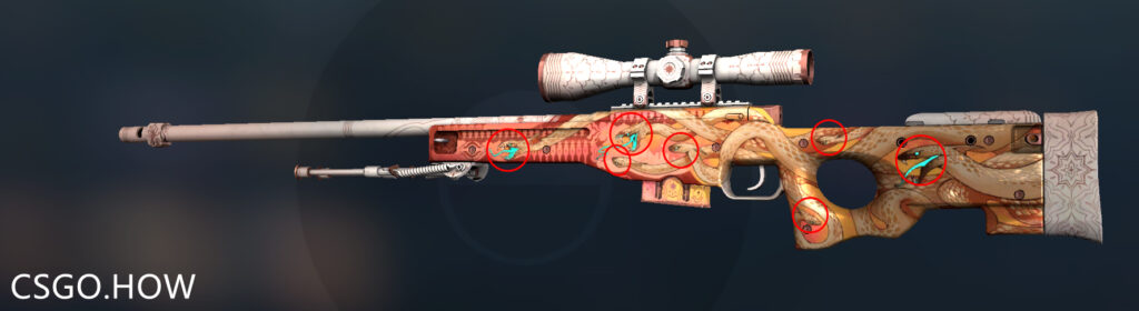 CSGO皮肤赏析：AWP | 九头金蛇 