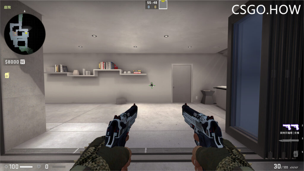 CSGO 双枪教学 弹道