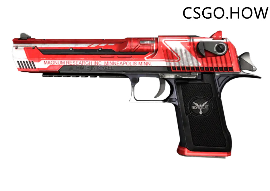 【CSGO市场】10月全球沙鹰皮肤价格下跌TOP-5 StatTrak™ 沙漠之鹰 | 红色代号(破损不堪)