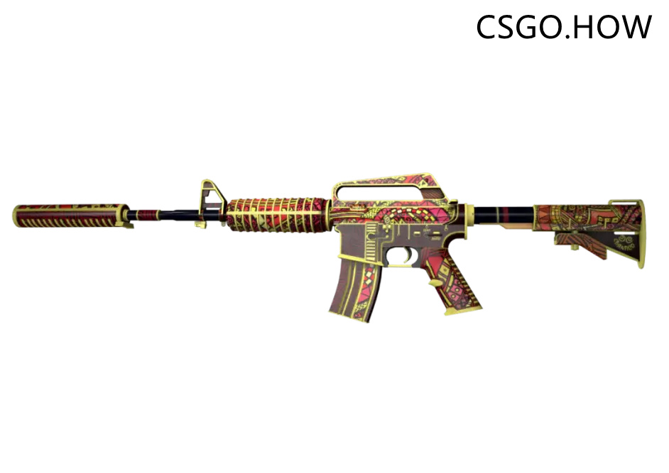 M4A1-S | 女火神之炽焰（略有磨损） CSGO M4A1-S皮肤