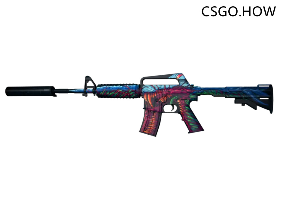 M4A1-S | 暴怒野兽（略有磨损） CSGO M4A1-S皮肤