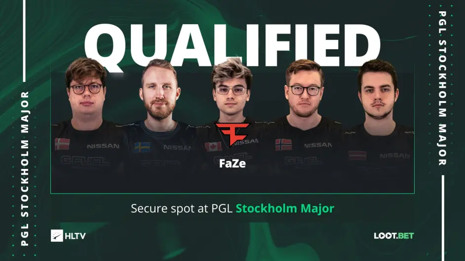 CSGO 2021 PGL斯特哥尔摩Major 24支参赛队伍正式确定！