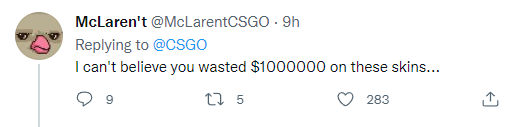 CSGO 如梦如画皮肤热议，网友评论：百万奖金就这？
