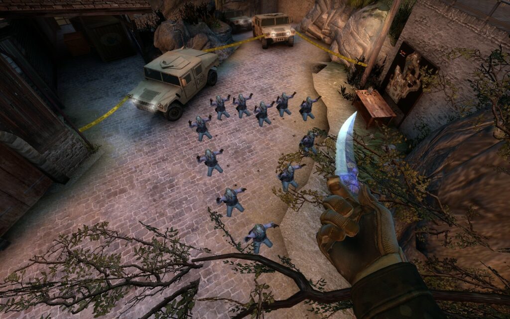 地图名称：reef（地图作者：cat food） CSGO地图推荐：在CSGO中赏析世界各个地方的风景