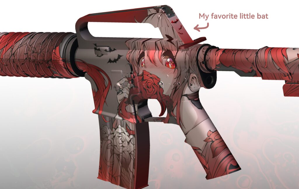CSGO皮肤鉴赏 吸血鬼系列