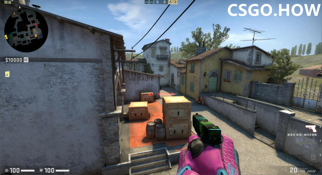 CSGO最新游戏BUG，通过计分板知道附近有敌人