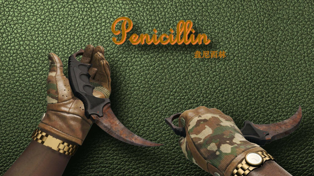 【CSGO饰品】生锈的魅力——锈迹斑斑系列饰品匕首赏析