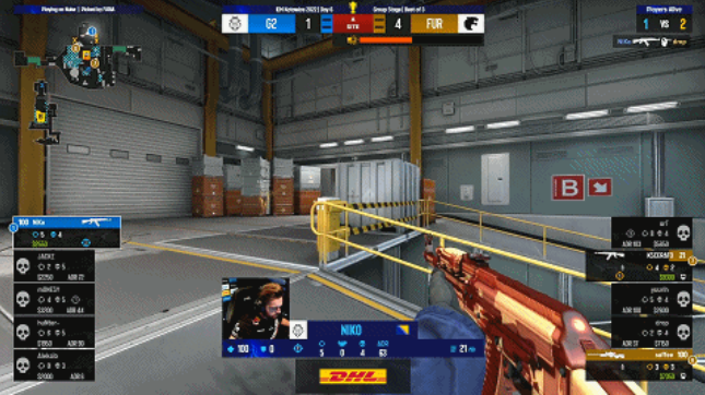 CSGO IEM卡托维兹：G2 2-1击败黑豹FURIA