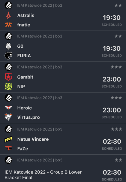 CSGO IEM卡托维兹:Vitality出局,NAVI、FaZe成功晋级