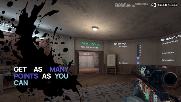 CSGO 训练地图