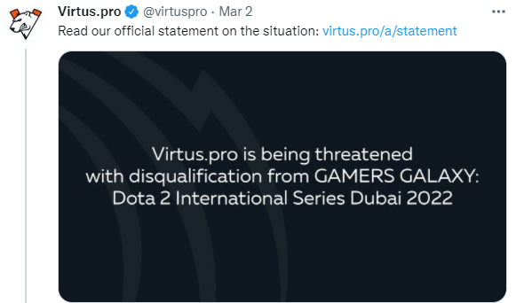 【CSGO】ESL宣布禁止与俄政府有关联的俱乐部参赛 