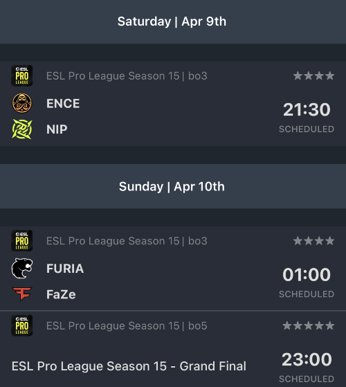 EPL S15：巴西黑豹FURIA今晚对阵银河战舰FaZe 