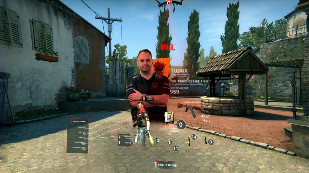CSGO PGL数据展示界面被吐槽，界面混乱毫无美感
