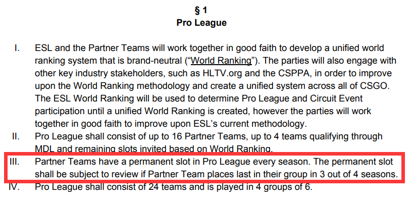 【CSGO】接连三届垫底，ESL或将取消EG固定席位