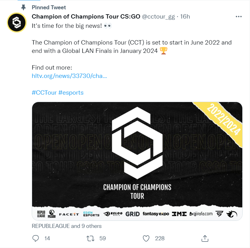 赛事也内卷，CSGO GRID巡回赛340万美元总奖池重磅出手