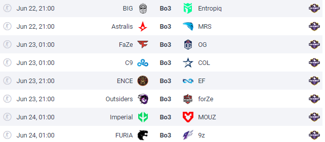 CSGO Roobet杯观赛：首战FaZe对阵OG 