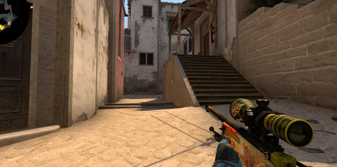 Setting the crosshair for AWP? Blindly sniping may become easier