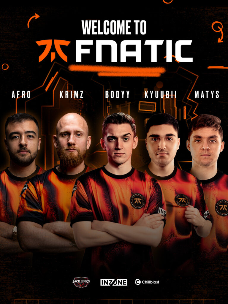 Fnatic 加强阵容:签下三名新步枪手备战 Elisa 大师赛